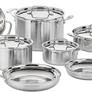 Cuisinart 12-Piece Stainless Steel Cookware Set
